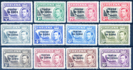 Definitiva. Soprastampati 1952. - Tristan Da Cunha