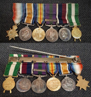 Gran Bretagna Medagliere "mignon" Campagne Militari 6pz - Other & Unclassified