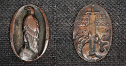 1915 Germania Aquila Medaglia In Bronzo Ben Conservata - Other & Unclassified