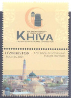 2024. Uzbekistan, Khiva, The 2024 Tourism City Of Islam Wourld, 1v  + Label, Mint/** - Ouzbékistan