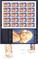 1995 Stati Uniti, MARILYN MONROE FOLDER + FDC Legend Of Hollywood MNH** - Andere & Zonder Classificatie
