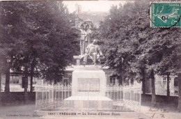 22 - Cotes D Armor -  TREGUIER  - La Statue D'Ernest Renan - Tréguier
