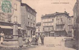 07* - Ardèche - La Louvesc - La Place Et La Fontaine - La Louvesc