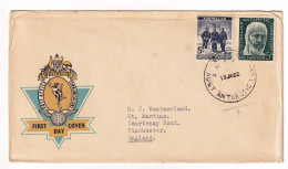 FDC 1962 Australian Antartic Westmorland Winchester England First Day Cover Australia Australie - FDC
