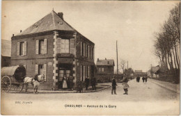 CPA CHAULNES Avenue De La Gare (19122) - Chaulnes