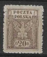 Poland 1919 Mi 81 MNH  (LZE4 PLD81) - Timbres