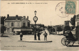 CPA LIZY-sur-OURCQ Avenue De La Gare (19599) - Lizy Sur Ourcq