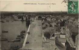 CPA BARFLEUR - Vue Générale Prise Sur L'Église (149757) - Barfleur