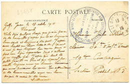 FRANCE.1915.PHOTO "ASSISTANCE AUX CONVALESCENTS MILITAIRES".ETS. 46. GOLFE-JUAN . (ALPES MARITIMES) - Guerre Mondiale (Première)