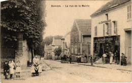 CPA DOMONT - La Rue De La Mairie (380970) - Domont