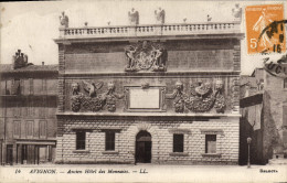 CPA Banque Avignon Ancien Hotel Des Monnaies - Banken