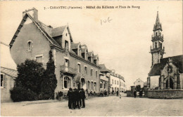 CPA Carantec- Hotel Du Kelenn Et Place Du Bourg FRANCE (1025724) - Carantec