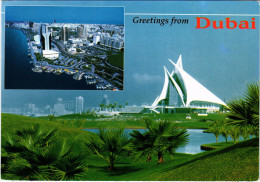 PC U.A.E. , DUBAI, CREEK GOLF & YACHT CLUB, REAL PHOTO POSTCARD (b16411) - Ver. Arab. Emirate