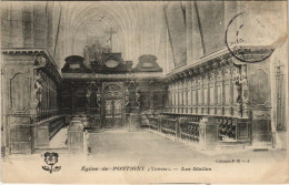 CPA PONTIGNY Eglise - Les Stalles (1197736) - Pontigny