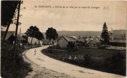 CPA Corcieux - Entrée De La Ville Par La Route De Gramges (657934) - Corcieux