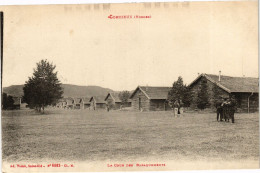 CPA Corcieux (Vosges) La Cour Des Baraquements (200430) - Corcieux