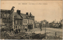 CPA Guerre NESLE Les Ruines Des La Place D'Armes (751131) - Nesle