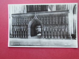 CPSM PHOTO GLACEE YOR MINSTER THE FIFTEENTH CENTURY CHOIR SCREEN    NON VOYAGEE - York