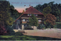 KARISRUHE, SCHWARZIVALDHAUS IM STADTGARTEN COULEUR  REF 30126 - Karlsruhe