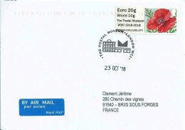Vignette De Distributeur - ATM - IAR - Coquelicot - WWI 1918 2018 - 1er Guerre Mondiale - Guerre Mondiale (Première)