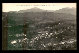 09 - LAVELANET - VUE GENERALE ET ROUTE DE FOIX - Lavelanet