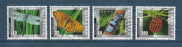 Suisse - YT N° 1727 à 1730 ** - Neuf Sans Charnière - 2002 - Unused Stamps