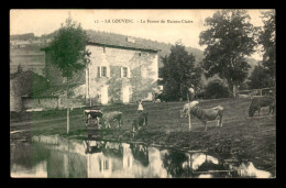 07 - LA LOUVESC - LA FERME DE MAISON-CLAIRE - VACHES - La Louvesc