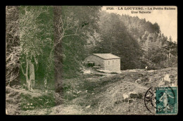 07 - LA LOUVESC - UNE SCIERIE - La Louvesc