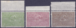 Serbie YT 74-76-78 Mi 76-78-80 Année 1904 (MNH **) (5 P - 15 P - 50 P) - Serbie