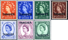 696730 MNH TANGER. Ocupación Britanica 1956 REINA ISABEL II - British Occ. MEF