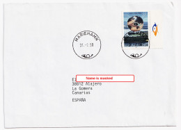 31.-2. !!!  Letter Finland (Åland Mariehamn) To Spain (Canarias) - Briefe U. Dokumente