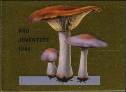 Schweiz Markenheftchen 0-99, Pro Juventute Pilze 1994, ** - Markenheftchen