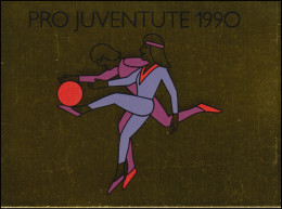 Schweiz Markenheftchen 0-88, Pro Juventute Freizeitbeschäftigungen 1990, ** - Markenheftchen