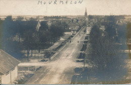 51) MOURMELON-le-GRAND : Carte-Photo : Vue Générale - Mourmelon Le Grand