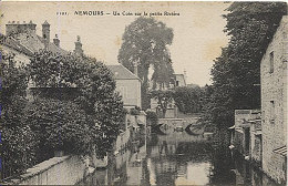 X123565 SEINE ET MARNE NEMOURS UN COIN SUR LA PETITE RIVIERE - Nemours