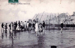 80 - Somme -  ONIVAL ( Ault ) -  Les Filets A Marée Basse - Onival