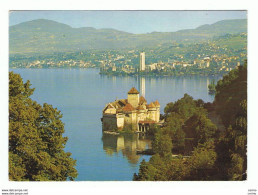 CLARENS - MONTREUX :  TERRITET  ET  CHATEAU  DE  CHILLON  -  POUR  L' ITALIE  -  FG - Montreux