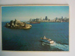 NAVE SHIP NAVIRE BOAT BATEAU TRAGHETTO ALCATRAZ ISLAND SAN FRANCISCO USA - Ferries