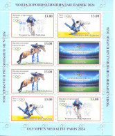 2025. Tajikistan, Olympics Medalists Paris'2024, Sheetlet,  Mint/** - Tadjikistan
