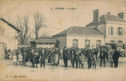 51) FISMES - La Gare - Animée !! (1917) (EB) - Fismes