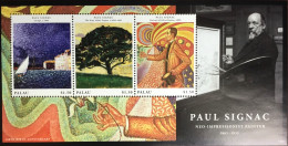 Palau 2013 Signac Paintings Sheetlet MNH - Palau