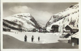 CPSM De VAL D'ISERE - Vue Sur Le Village, Le Tuf De Tovière Et Le Mont-Pourri. - Val D'Isere