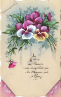 ANNIVERSAIRE - Bouquet De Fleurs - Meilleurs Vœux De Bonne Fête - Carte Postale Ancienne - Geburtstag