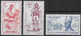 DAHOMEY N°142 à 144 **  Neufs Sans Charnière MNH - Nuovi