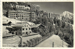 LEYZIN  Hotels Mont Blanc Belvédère Et La Clinique Manufacture RV - Leysin