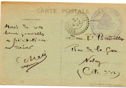 1918. "HOPITAL  JEANNE-D'ARC". DOMREMY  (VOSGES) - WW I