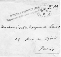 1914. "HOPITAL TEMPORAIRE N°11. SAINT MAIXENT (DEUX-SEVRES) - WW I