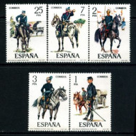 Spain 1977 España / Military Uniforms MNH Uniformes Militares Militäruniformen / 0172  5-7 - Militaria