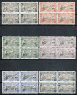 Bolivia 1946. Yvert 277-82 X 4 ** MNH. - Bolivie