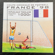 Bloc Togo 1996 Coupe Du Monde De Football' 98 - Togo (1960-...)